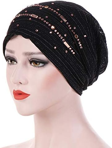 Kašika za žene muslimanske cvjetne rubu žene kape za rak šešir MESH WRAMBLE Baseball Wool Ball Caps za muškarce