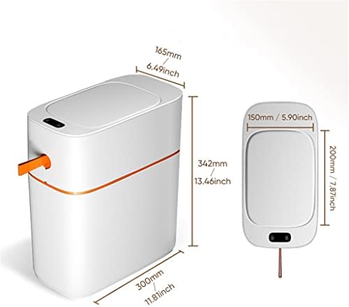 LIUZH senzor pametno kupatilo može toaletirati kašika za smeće rublja sa poklopcem Automatska kancelarijska spavaća soba kuhinjska