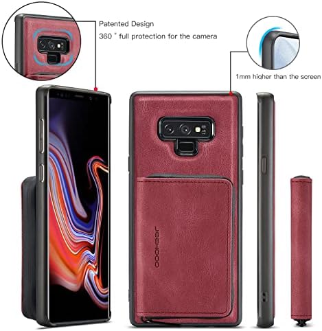Zaštitna futrola 2 u 1 odvojivi novčanik za Samsung Galaxy Note 10+, koža tanki udarca na telefon, magnetni štand zaštitni patentni