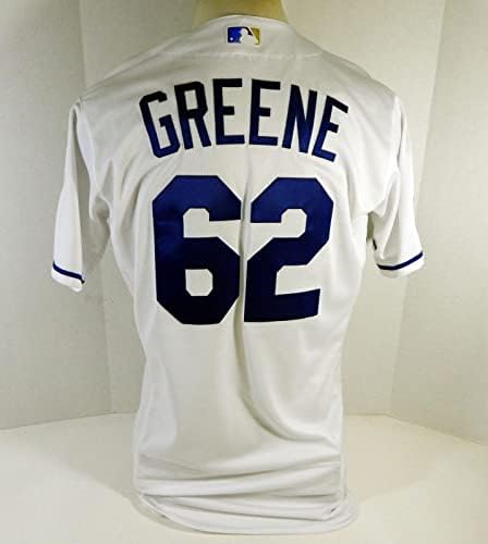 2020 Kansas City Royals Connor Greene 62 Igra Izdana bijeli dres DG Patch 44 8 - Igra Polovni MLB dresovi