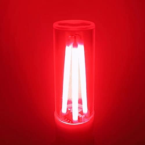 BOEAOTEDDBY Red G9 LED sijalica 3w 120v G9 lampa sa žarnom niti sa mogućnošću zatamnjivanja zamijeni halogenu sijalicu od 30W