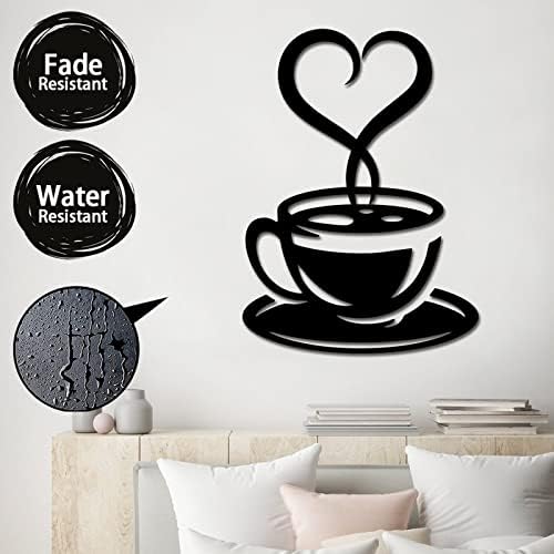Znak kafe, reč kafe znak kafe pismo Zidno Zidno Metalno slovo Početna Zidna art Kafa, viseći znak za kućnu kuću za kavu kafe kavana