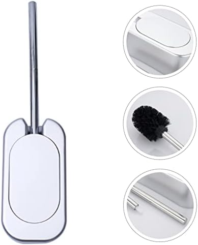 Zerodeko WC Clean WC čeka i držač set: za kupatilo Duboko za čišćenje toaletne četkice sa nehrđajućim čeličnim četkom za čišćenje