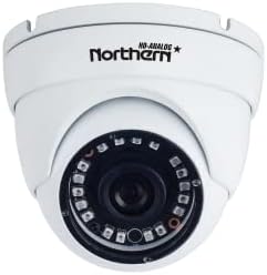 Sjeverni video HDEIR60 1080P TVI / CVI / AHD / 960H Analogna kamera na otvorenom, 2,8 mm objektiv, IP66, bijela