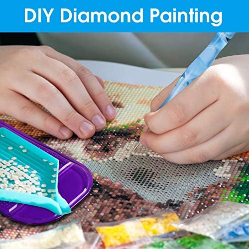 Herfunner 5D dijamantski olovka rukom okrenuta dijamantna vježba za brisanje dijamantskog slikarskog slikarskog alata za viljuškar