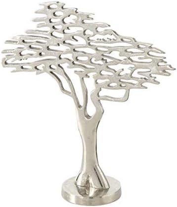 Savannah stablo života TOPLJENA METALNA FIGURINA, izrađena ručnim, srebrnim aluminijskim studio, atelijskim skulpturama, prtljažnik,