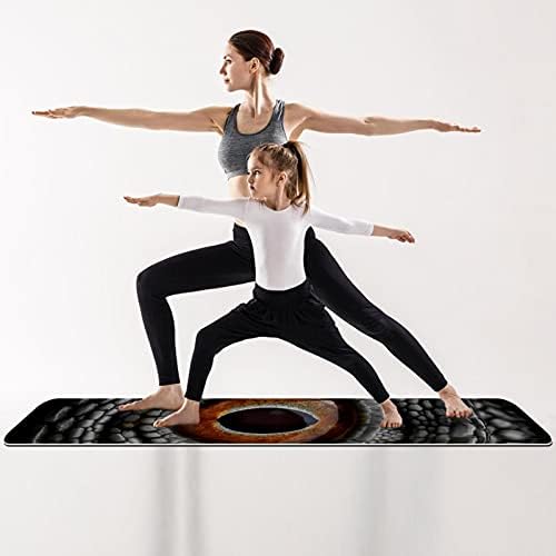 Prostirka za jogu Zmajevo oko ekološka podloga za neklizajuće fitnes vježbe za Pilates i vježbe na podu