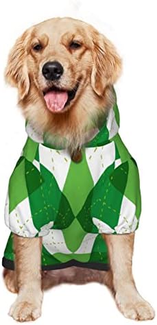 Veliki hoodie sa psom - patricks-kamen-rešetka džemper za kućne ljubimce sa šeširom mekim kaputom za mačke